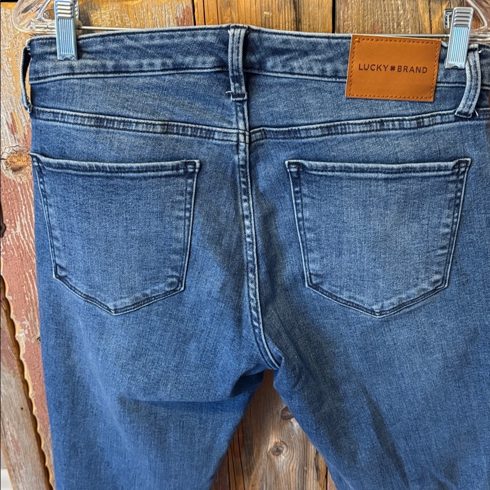 Lucky Brand Women's Lizzie Low-rise Skinny Jeans in Blue size 10 /30 L - Picture 5 of 15